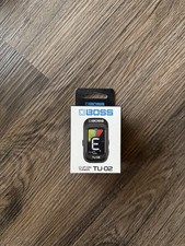 BOSS TU-02 Clip-On Guitar Tuner Brand New Roland Musical Instrument