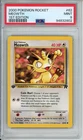 Meowth 62/82 Team Rocket 1st Edition 2000 Pokemon PSA 9