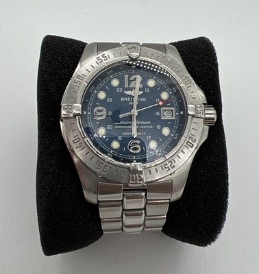 Breitling Superocean Steelfish A17390 Blue Dial 44mm