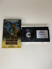 The Texas Chainsaw Massacre - 1984 Media RARE BETAMAX BETA NOT VHS Horror HTF
