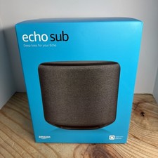 NEW (Sealed) Amazon Echo Subwoofer 6 100W Pow...