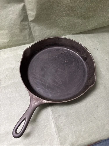 Vintage National #9 Cast Iron Skillet 96 Wagner Ware Sidney O Made In USA 11"