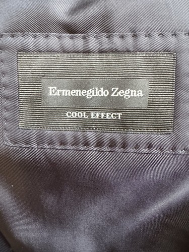 Ermenegildo Zegna - Cool Effect Mila Wool Sport Jacket Navy Size 58 R - Picture 8 of 18