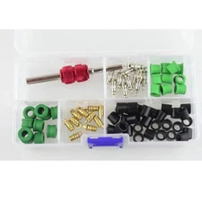 New 50Pcs Rubber Hose Gaskets 1 Set Refrigeration AC Manifold Gauge θ