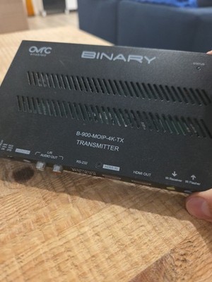 Binary B-900-MOIP-4K-TX Media Over IP Transmitter