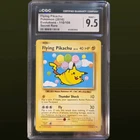 2016 POKEMON EVOLUTIONS FLYING PIKACHU #110/108 CGC 9.5 MINT+ SECRET RARE
