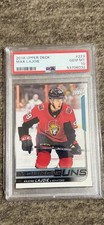 2018 UD #223 Max Lajoie Young Guns PSA 10      Gem Mint    Ottawa Senators