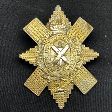 Original British Army Royal Highlanders (Black Watch) Cap Badge