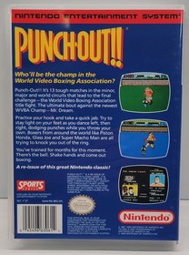 Juego Punch-Out NES Nintendo 1990 - Probado - Nuevo Estuche Clamshell - Sin Manual