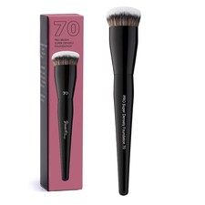 Professional Super Dense Foundation Buffing Brush 70, Black Handle with