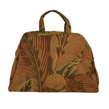 English Nanny Victorian Mary Poppins Carpet Bag Accessory Brown