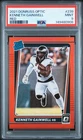 2021 Donruss Optic Football Red Kenneth Gainwell #239 PSA 9