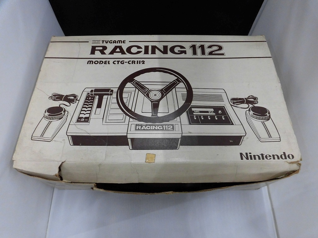 Nintendo RACING CTG-CR112 テレビゲーム レーシング NINTENDO COLOR TV GAME RACING 112 Console System CTG-CR112