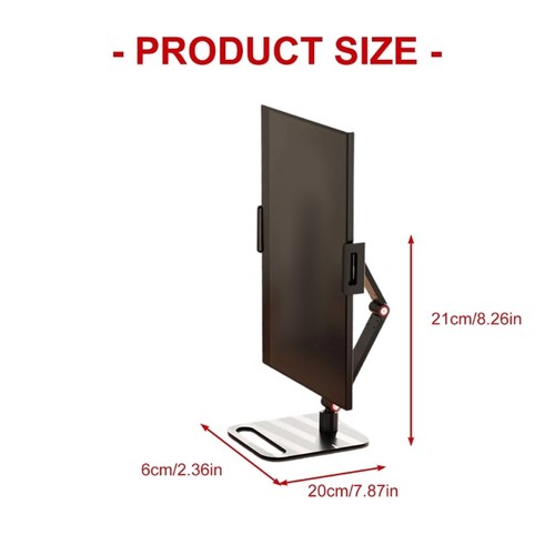 Portable Monitor Holder Tablet Stand Adjustable Portable Monitor Desktop Clamp - Photo 8/8