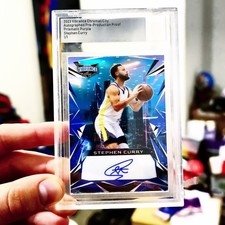 2023 Leaf Vibrance ChromatiCity Stephen Curry Autographed Pre-Production Proof. 