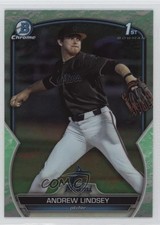 2023 Bowman Draft Chrome Lunar Glow Refractor Andrew Lindsey #BDC-18 1my2