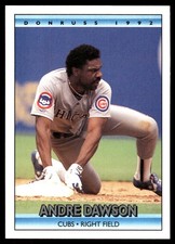 Andre Dawson 1992 Donruss #4 Chicago Cubs MLB READ FREE SHIPPING AutographDen