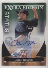 2011 Donruss Elite Extra Edition Prospects 12/25 Chris Heston #155 Auto n1u