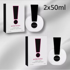 Coty Exclamation Eau De Cologne Spray Women's Fragrance 50ml x 2