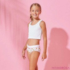 Slip per bambina colorate assortite cotone Jadea 212 3 pz