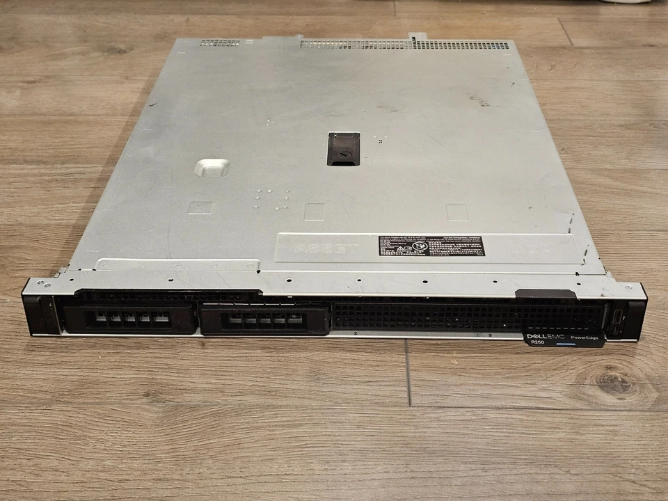 Dell PowerEdge R250 1U E-2314 2.8GHz 16gb 1Tb 450w iDrac9 Ent Bezel WinSRV2022 - Image 3 of 4
