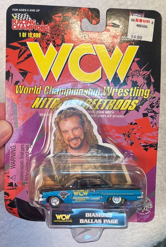 1998 Racing Champions WCW DDP Diamond Dallas Page 1960 Chevy Impala NIB 1:64