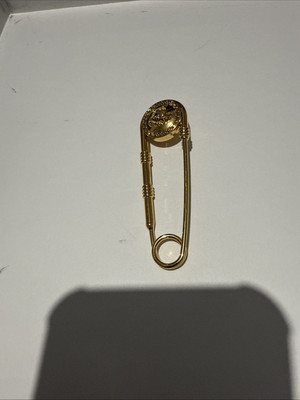 Gianni Versace Medusa Safety Pin Brooch From 2019 Fashion Week