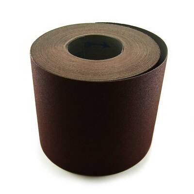6'' x 50 FT Drum Sander Strip Roll 36-220 Grit Aluminum Oxide Cloth Sandpaper