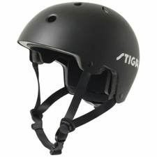STIGA Street RS Casque Noir Taille S Trottinette Skateboard Roller Protection