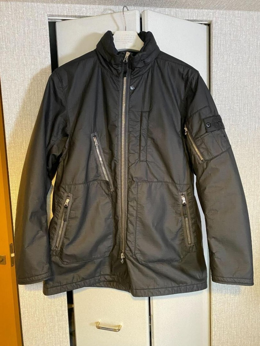 Stone Island SHADOW PROJECT 3/4 Coat Jacket zip up Black Men Stone Island SHADOW PROJECT 3/4 Coat Jacket zip up Black Men