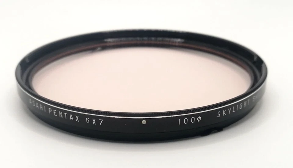 🎦VIDEO👀✨MINT✨ Asahi Pentax 6x7 100mm Skylight Filter Bayonet From JAPAN - Image 3 of 4