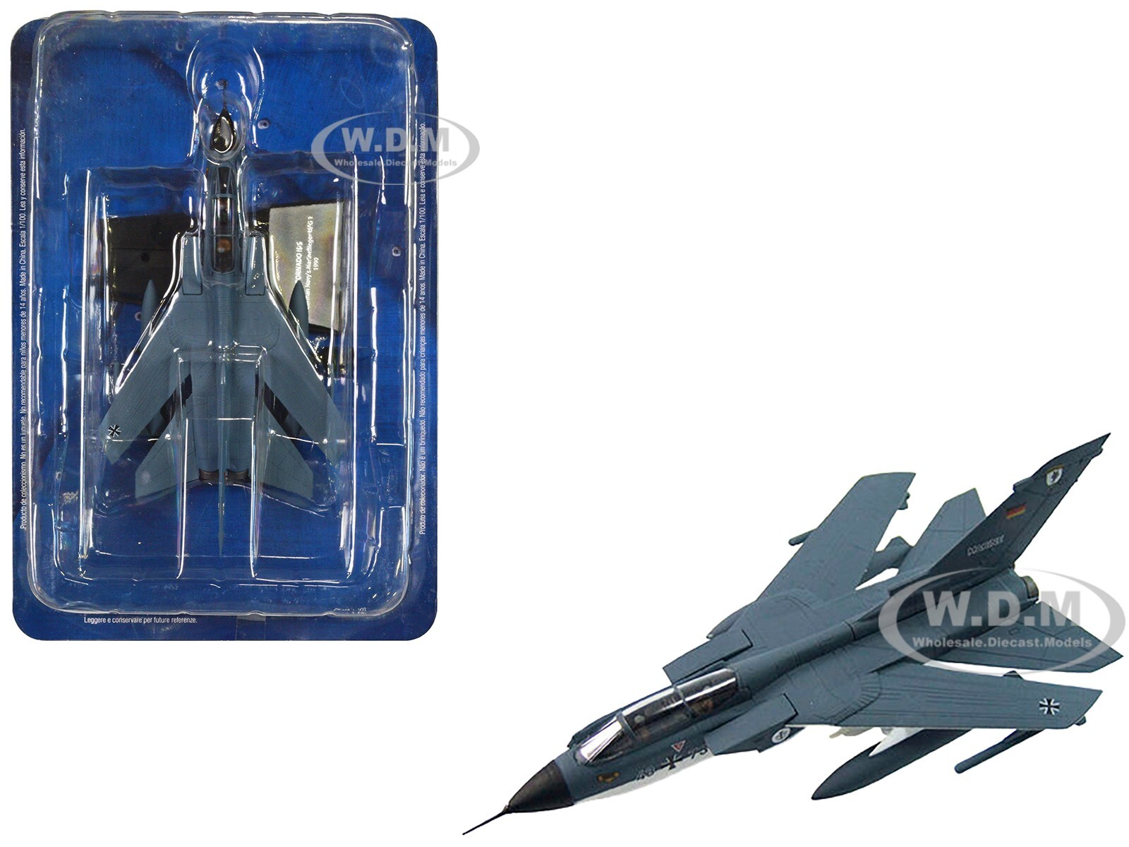 САМОЛЕТ PANAVIA TORNADO IDS ВМС ГЕРМАНИИ МОДЕЛИ 1/100 ФИРМЫ HACHETTE HADC39