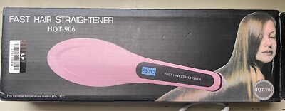 Fast Hair Straightener HQT-906  Black New in box never used