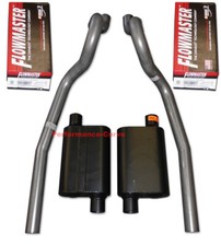 86-04 Ford Mustang Gt 4.6 5.0 Exhaust System W Flowmaster Original 40 Mufflers