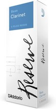D'Addario Woodwinds Reserve Bass Clarinet Reeds 5-Pack 3.0 