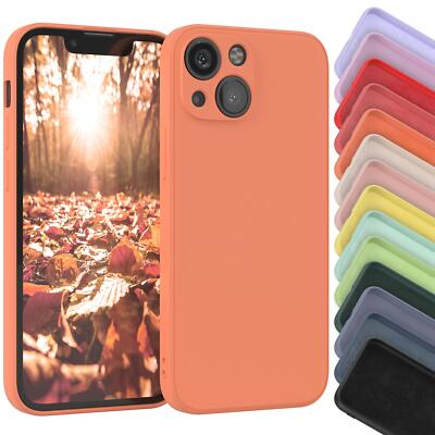 EAZY CASE für Apple iPhone 13 Mini Schutzhülle Silikon TPU Bumper Cover Phone