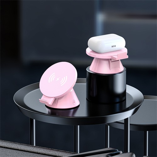 Speaker Wireless Charger Fast Charging Station Dock For iPhone AirPods - 第 11/13 張圖片