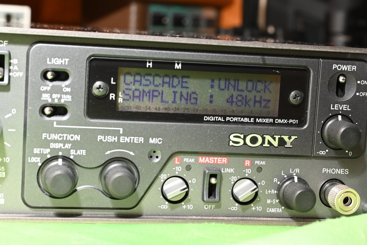 その他 SONY MPK-P1 Sony DMX-P01 Digital Portable ENG Mixer | eBay