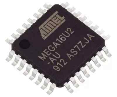 ATMEL ATMEGA16U2-AUR MCU * 16KB Flash * 16MHz