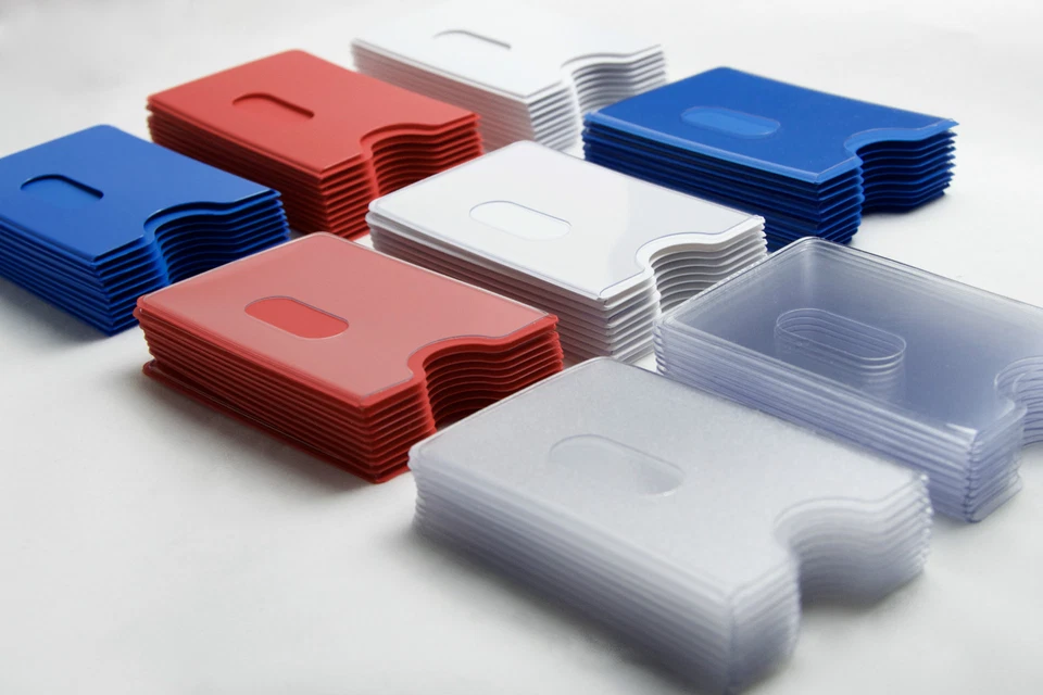 Funda para tarjeta EC ESTABLE muchos colores funda para tarjeta de crédito caja para tarjeta de cheques persona EXCELENTE - Imagen 2 de 4