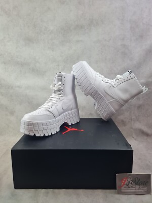 Nike Air Jordan 1 Brooklyn Triple-White Gr.41