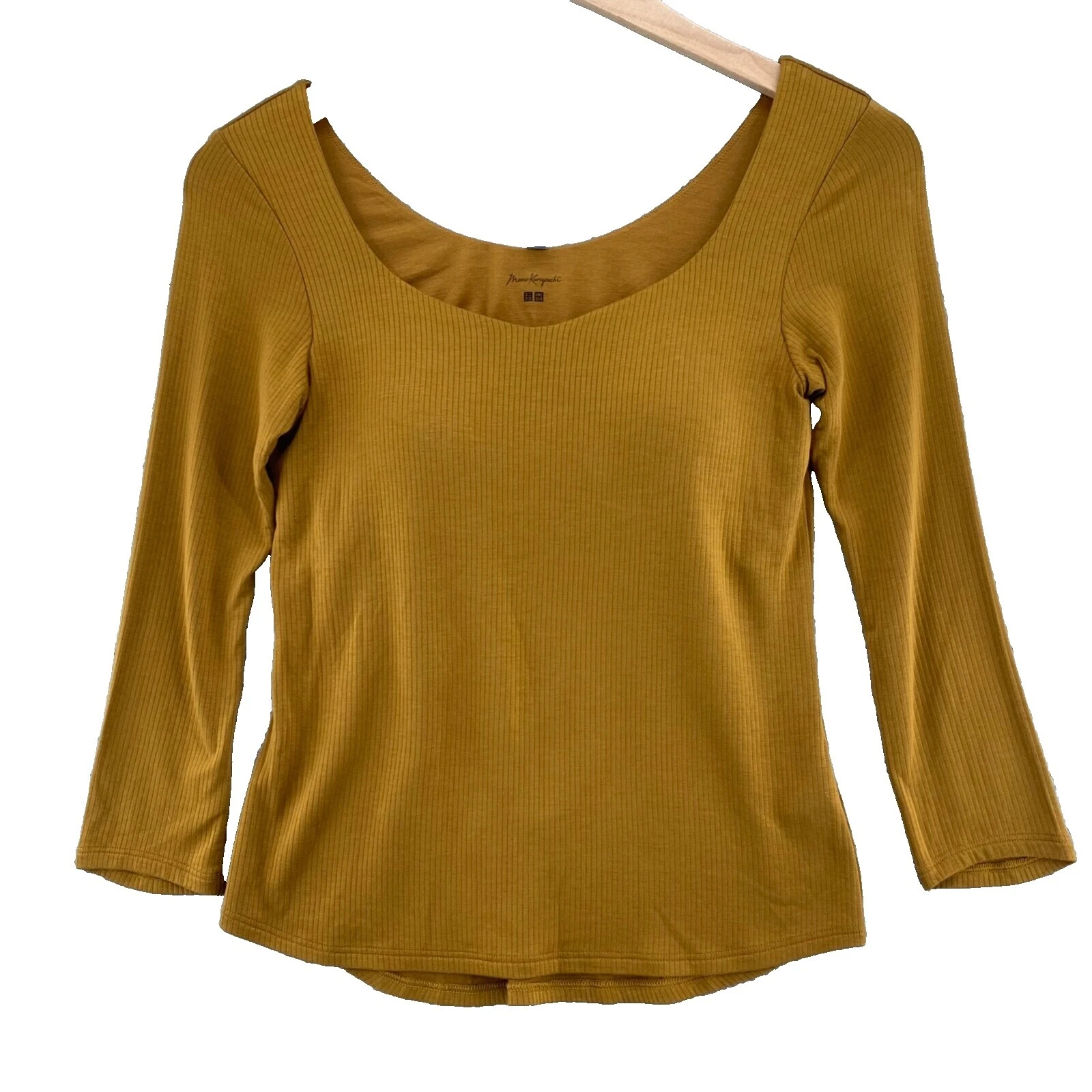 Top de seda Uniqlo para Mujeres