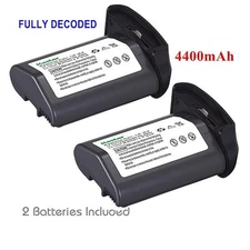 2x Kastar Battery for Canon LP-E4 EOS-1D Mark III 1Ds Mark III EOS-1D Mark IV