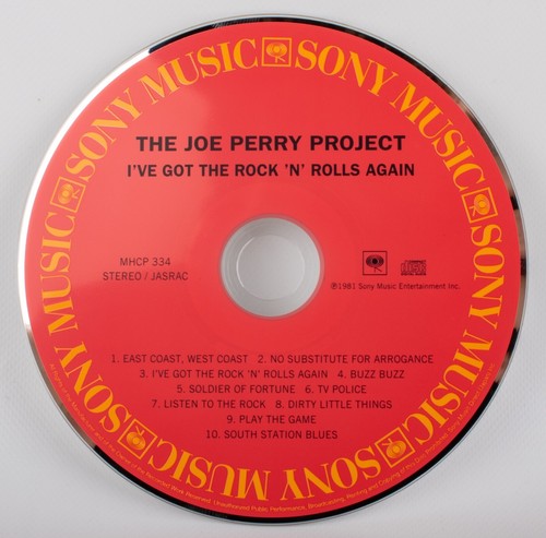 2004 Joe Perry Project "I've Got The Rock n Rolls Again" Japan Import MHCP-334 - Picture 8 of 9
