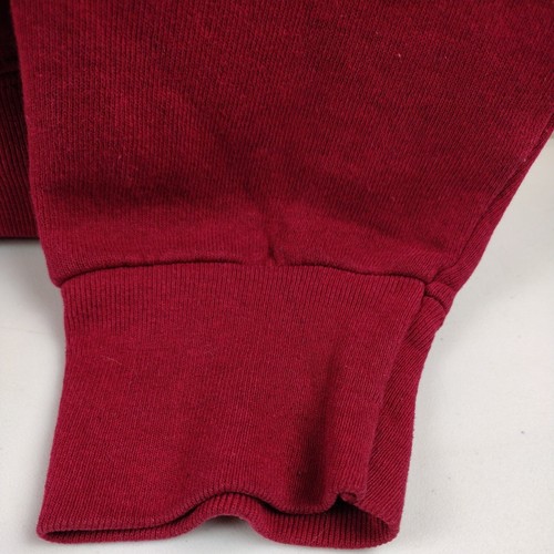 Vintage Mickey Mouse Sweatshirt Mickey & Co Size Med Cut Tag Maroon Long Sleeve - Picture 7 of 17