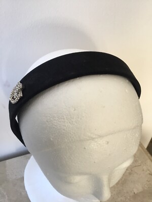 100% Authentic Salvatore Ferragamo Headband Black Ribbon  display picture 1