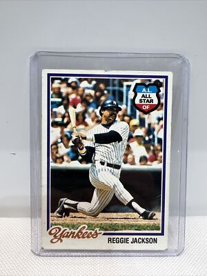 1978 Topps #200 Reggie Jackson New York Yankees HOF NM-MT