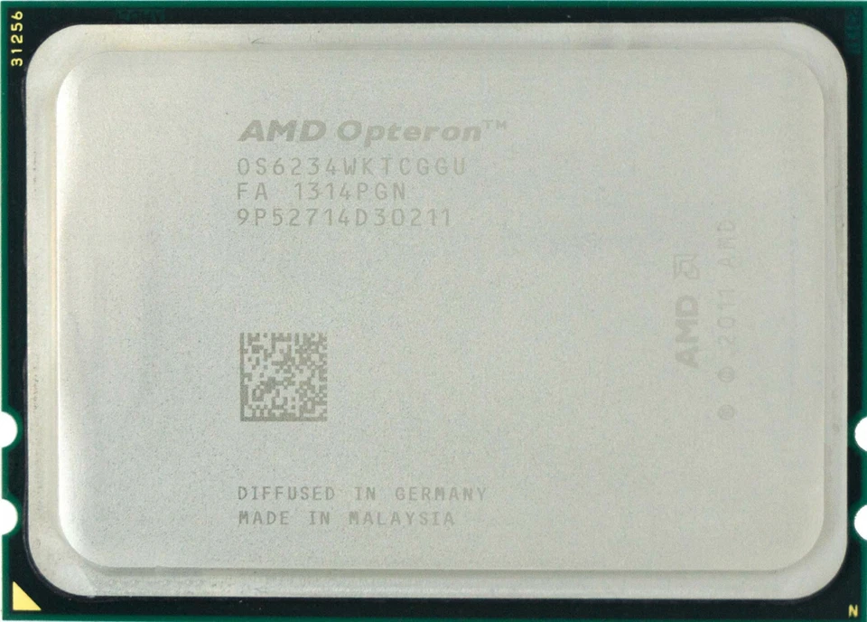AMD Opteron 6234 Dodeca Core Processor 2.4 - 3.0 GHz, 12MB, Socket G34, 115W CPU - Image 4 of 4