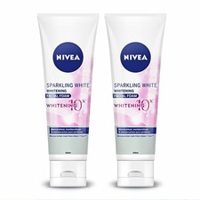 nivea face wash sparkling white