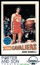 John Gianelli 1977-78 Topps #31 Cleveland Cavaliers
